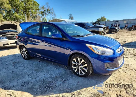 2017 Hyundai Accent Se z USA, uszkodzony, nr VIN KMHCT4AE6HU325046